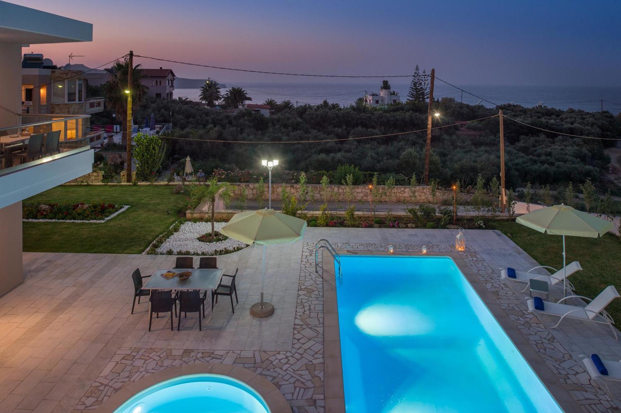 Koukos Villas Stalos Ruang foto