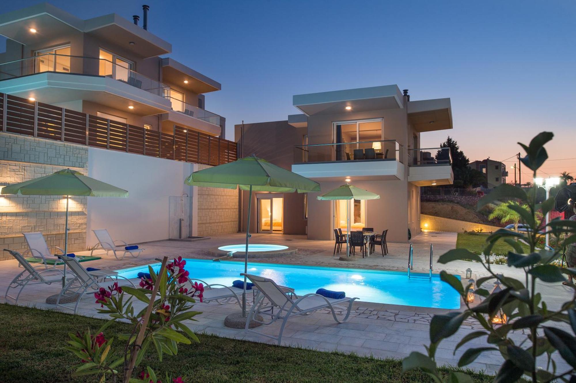 Koukos Villas Stalos Ruang foto